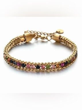 Multicolor Tennis Bracelet
